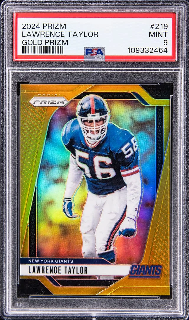 2024 Panini Prizm Lawrence Taylor Gold Prizm #219 card image