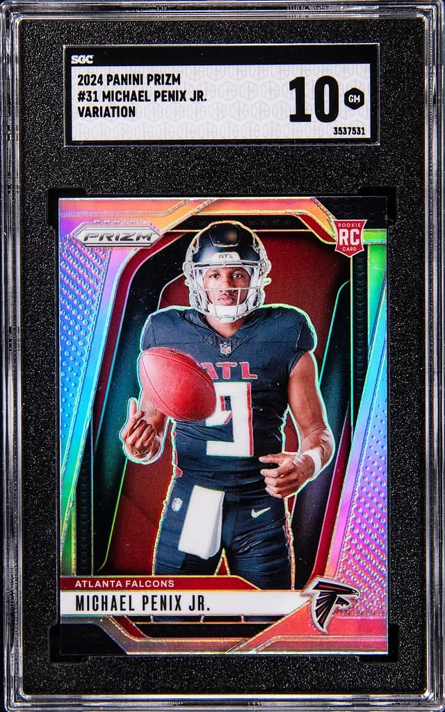 2024 Panini Prizm Michael Penix Jr. Variation #31 card image