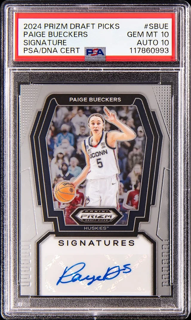 2024 Panini Prizm Paige Bueckers Signature #S-BUE card image