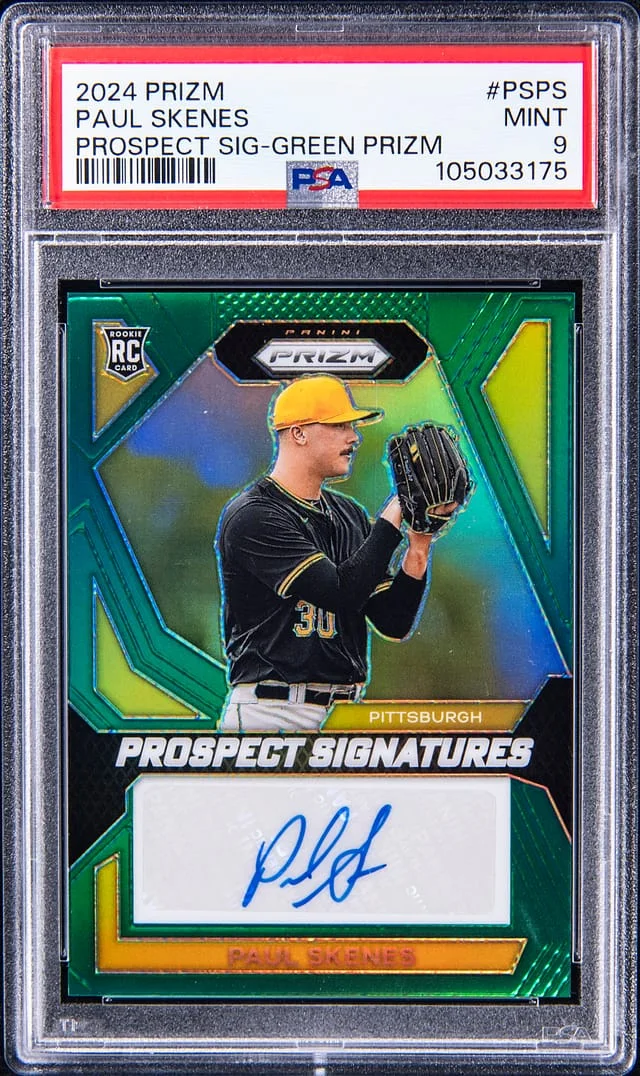 2024 Panini Prizm Paul Skenes Prospect Signature #PS-PS card image