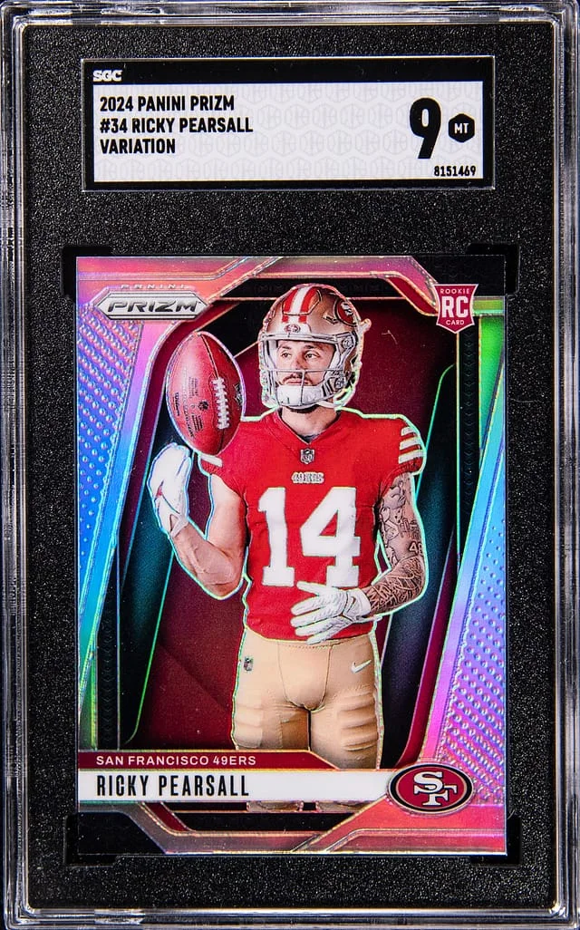 2024 Panini Prizm Ricky Pearsall Variation #34 card image