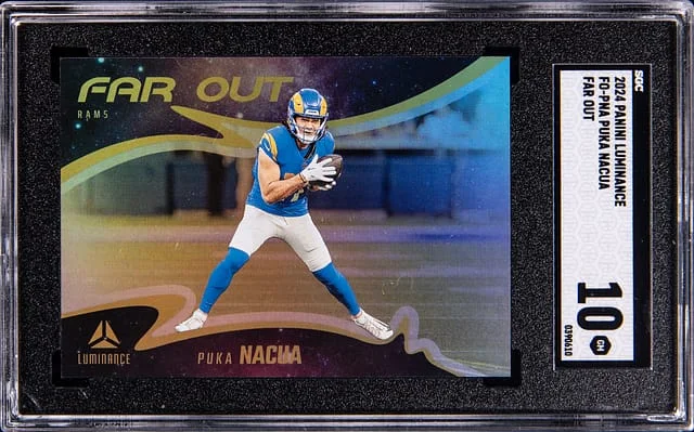 2024 Panini Puka Nacua Luminance Far Out #FO-PNA card image