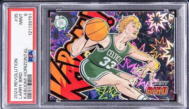 2024 Panini Revolution Larry Bird Kaboom! Horizontal #35 card image