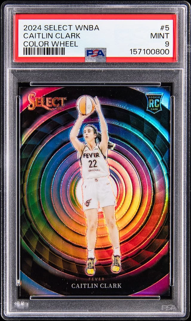 2024 Panini Select Caitlin Clark Color Wheel #5 card image