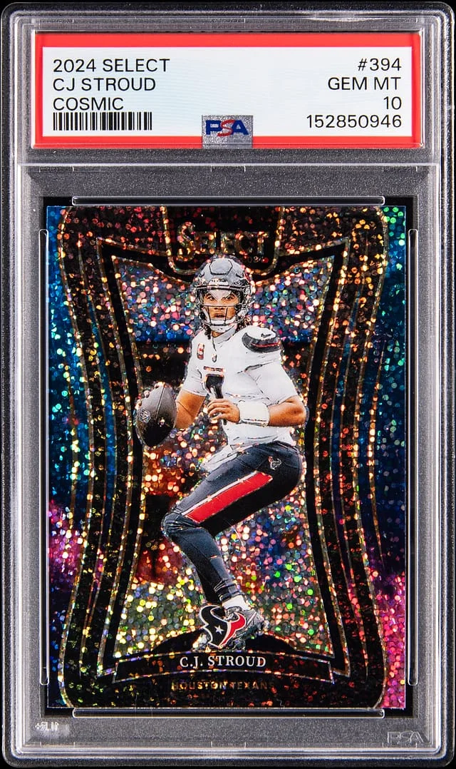 2024 Panini Select C.J. Stroud Cosmic #394 card image