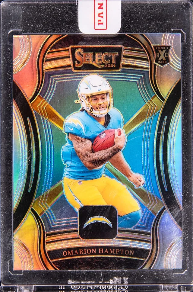 2024 Panini Select Omarion Hampton - Panini Encased #507 card image