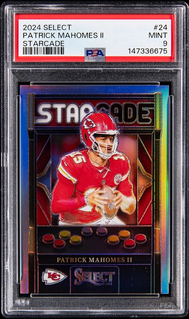 2024 Panini Select Patrick Mahomes II Starcade #24 card image
