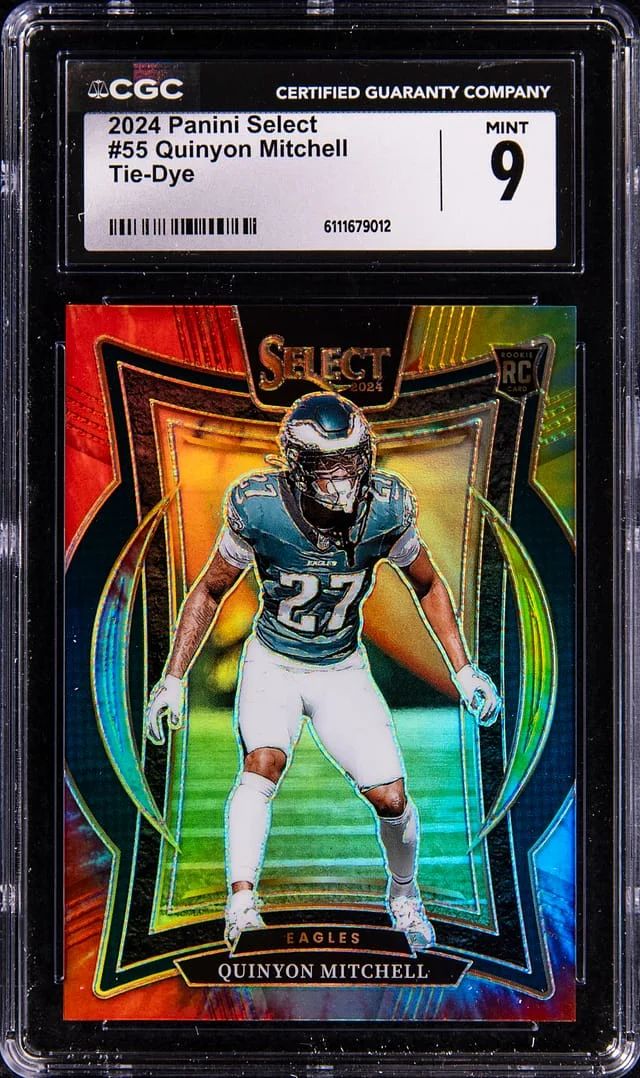 2024 Panini Select Quinyon Mitchell Tie-Dye #55 card image