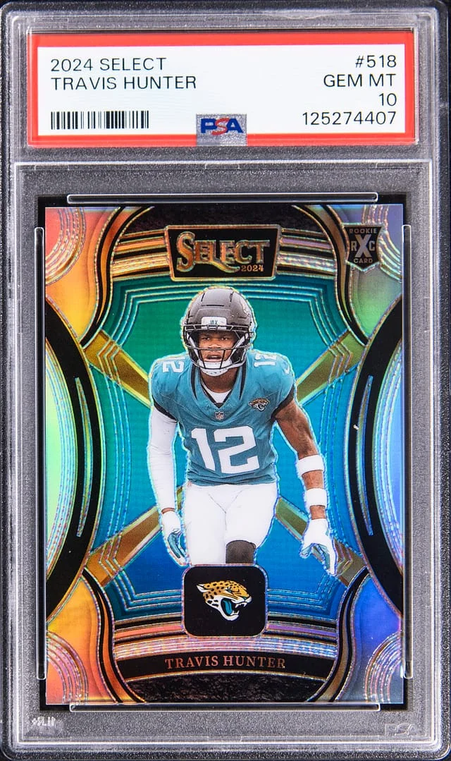 2024 Panini Select Travis Hunter XRC #518 card image