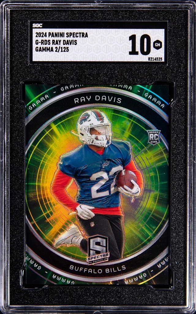 2024 Panini Spectra Ray Davis Gamma #G-RDS card image