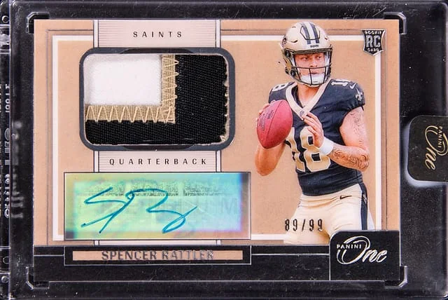 2024 Panini Spencer Rattler One #115 card image