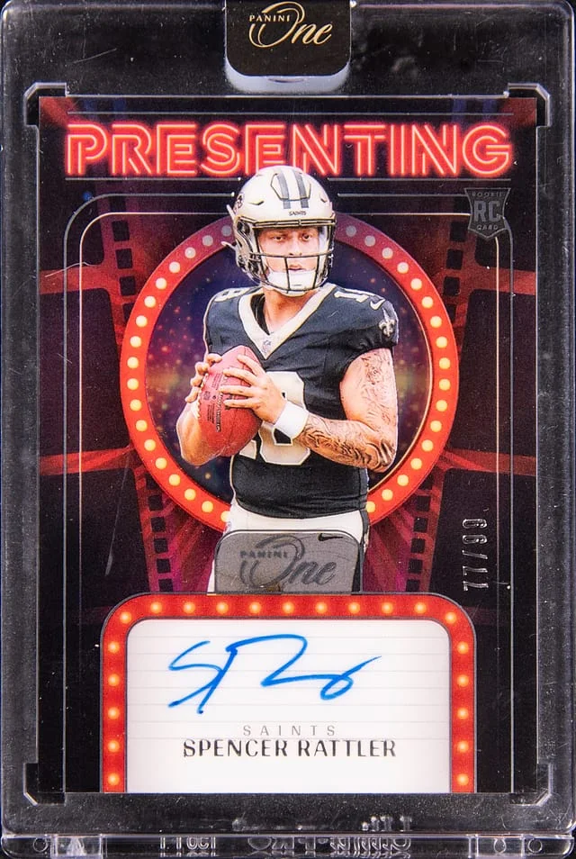 2024 Panini Spencer Rattler One Presenting #164 card image