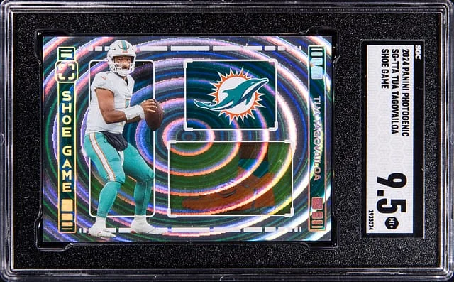 2024 Panini Tua Tagovailoa Photogenic Shoe Game #SGTTA card image