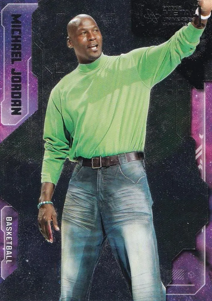 2024 SkyBox Metal Universe Champions Michael Jordan #1a card image