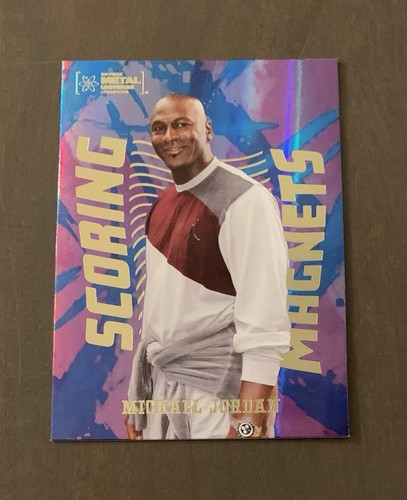 2024 SkyBox Metal Universe Champions Michael Jordan Scoring Magnets #SM-2 card image