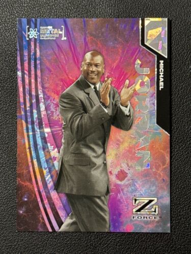 2024 SkyBox Metal Universe Champions Michael Jordan Z-Force #Z-23 card image