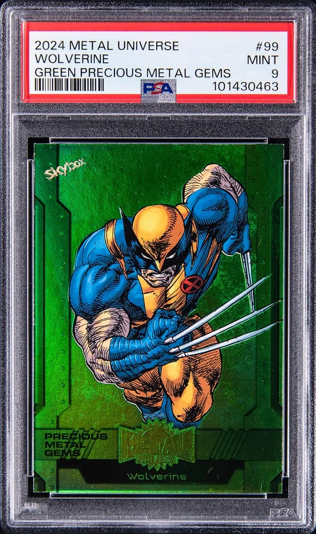 2024 SkyBox Metal Universe Wolverine Precious Metal Gems (PMG) Red #99 card image