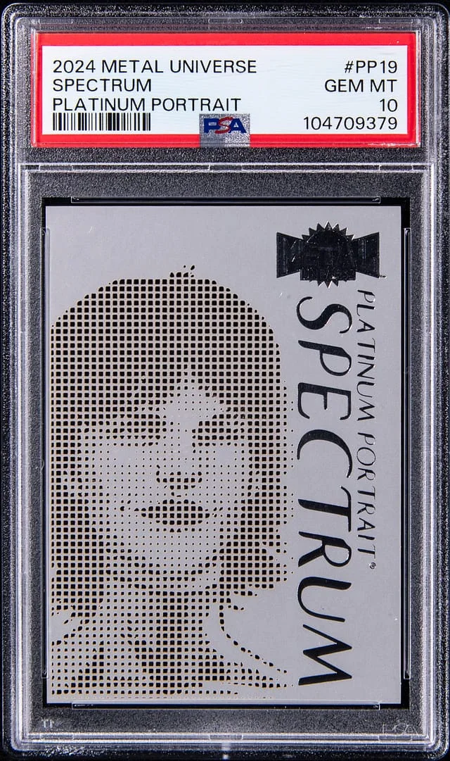 2024 SkyBox Spectrum Marvel Metal Universe Avengers Platinum Portrait #PP-19 card image
