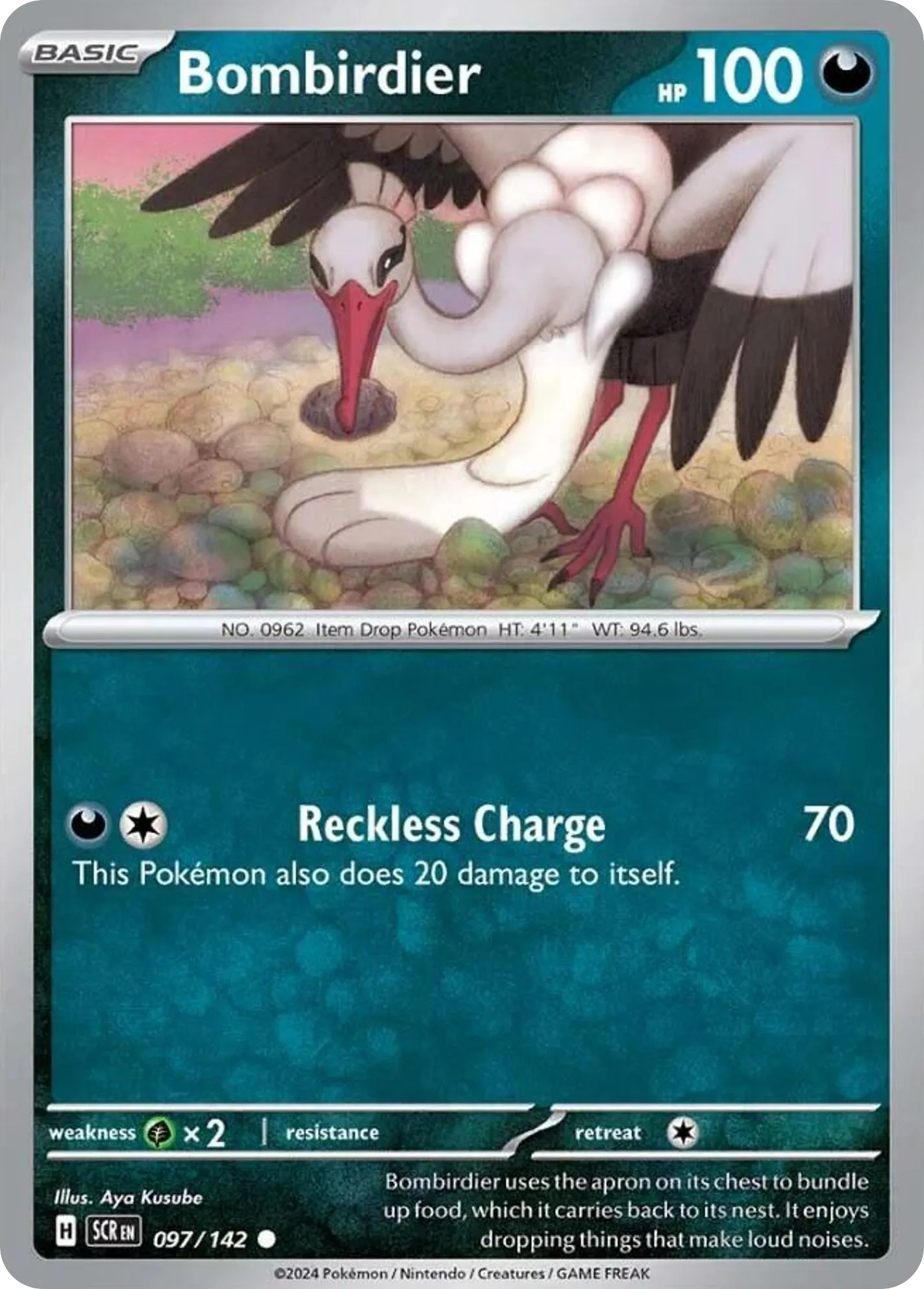 2024 Stellar Crown Bombirdier Common #097/142 Common card image