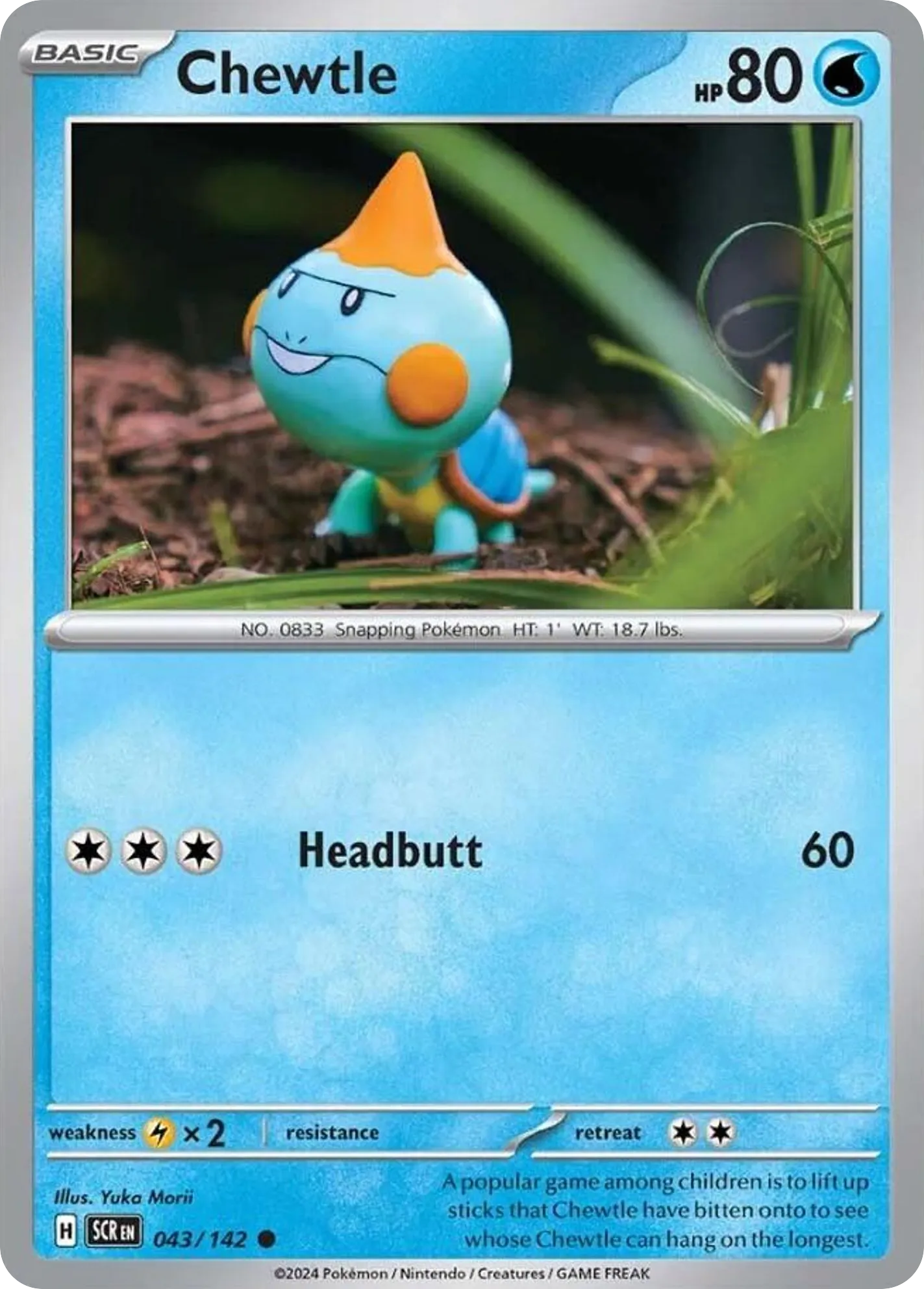 2024 Stellar Crown Chewtle Common #043/142 Common card image