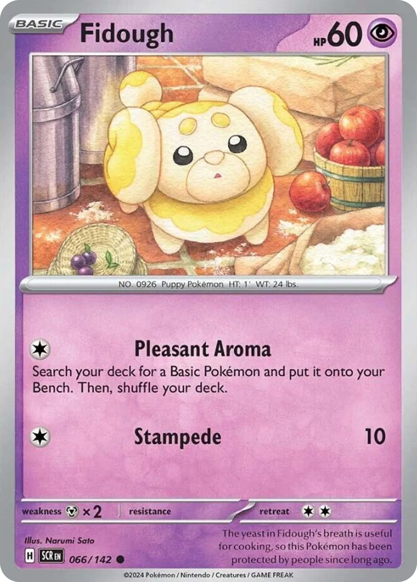 2024 Stellar Crown Fidough #066/142 Common card image
