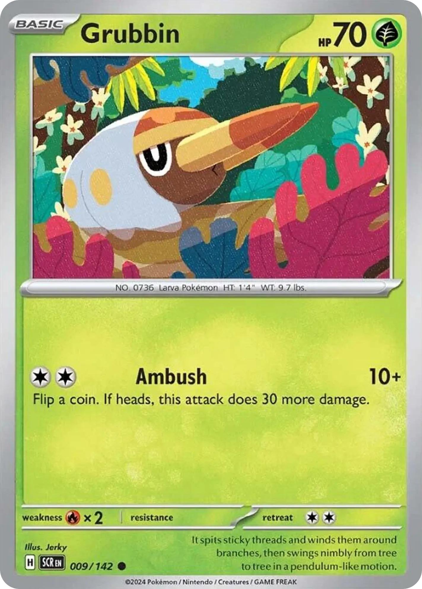 2024 Stellar Crown Grubbin Common #009/142 Common card image
