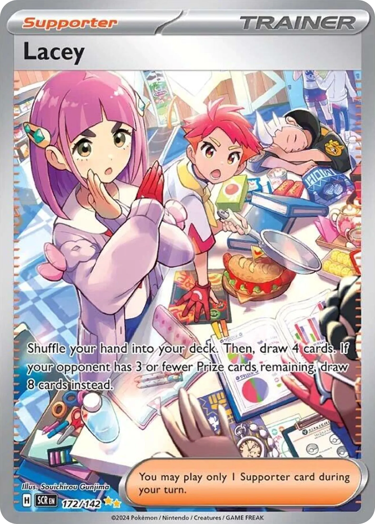 2024 Stellar Crown Lacey #172/142 Special Illustration Rare card image