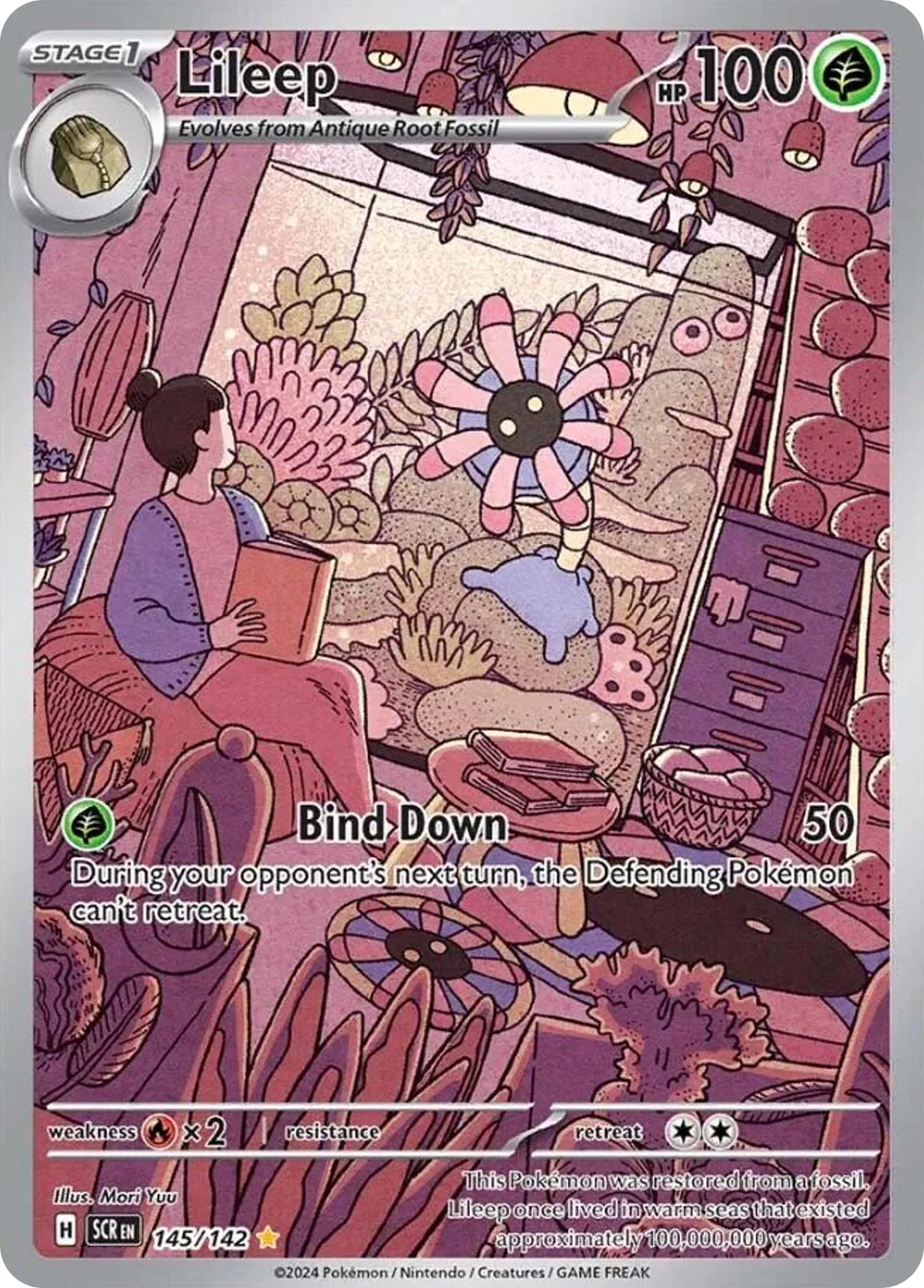 2024 Stellar Crown Lileep #005/142 Common card image