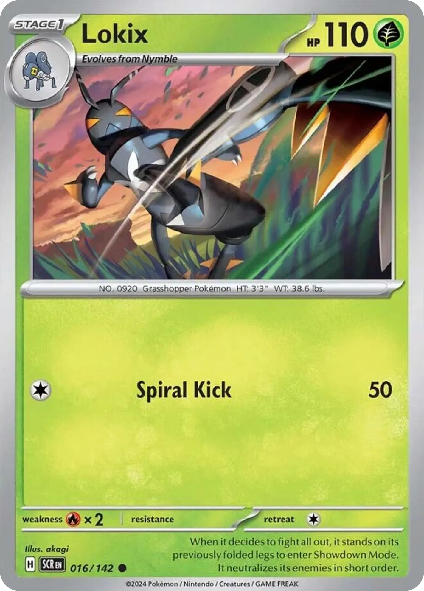 2024 Stellar Crown Lokix #016/142 Common card image