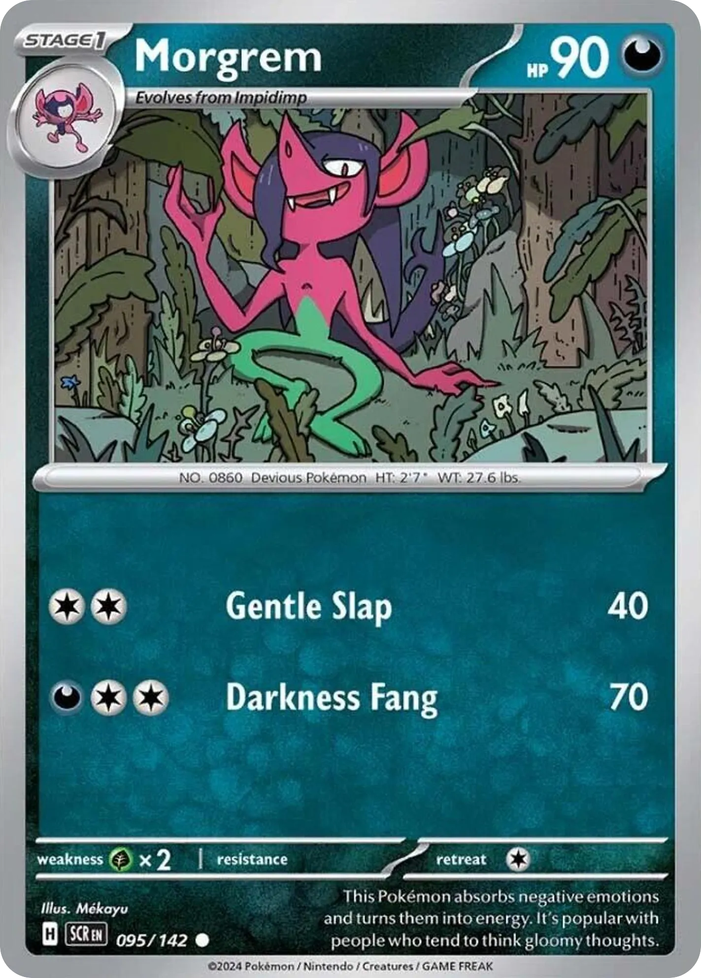 2024 Stellar Crown Morgrem Common #095/142 Common card image