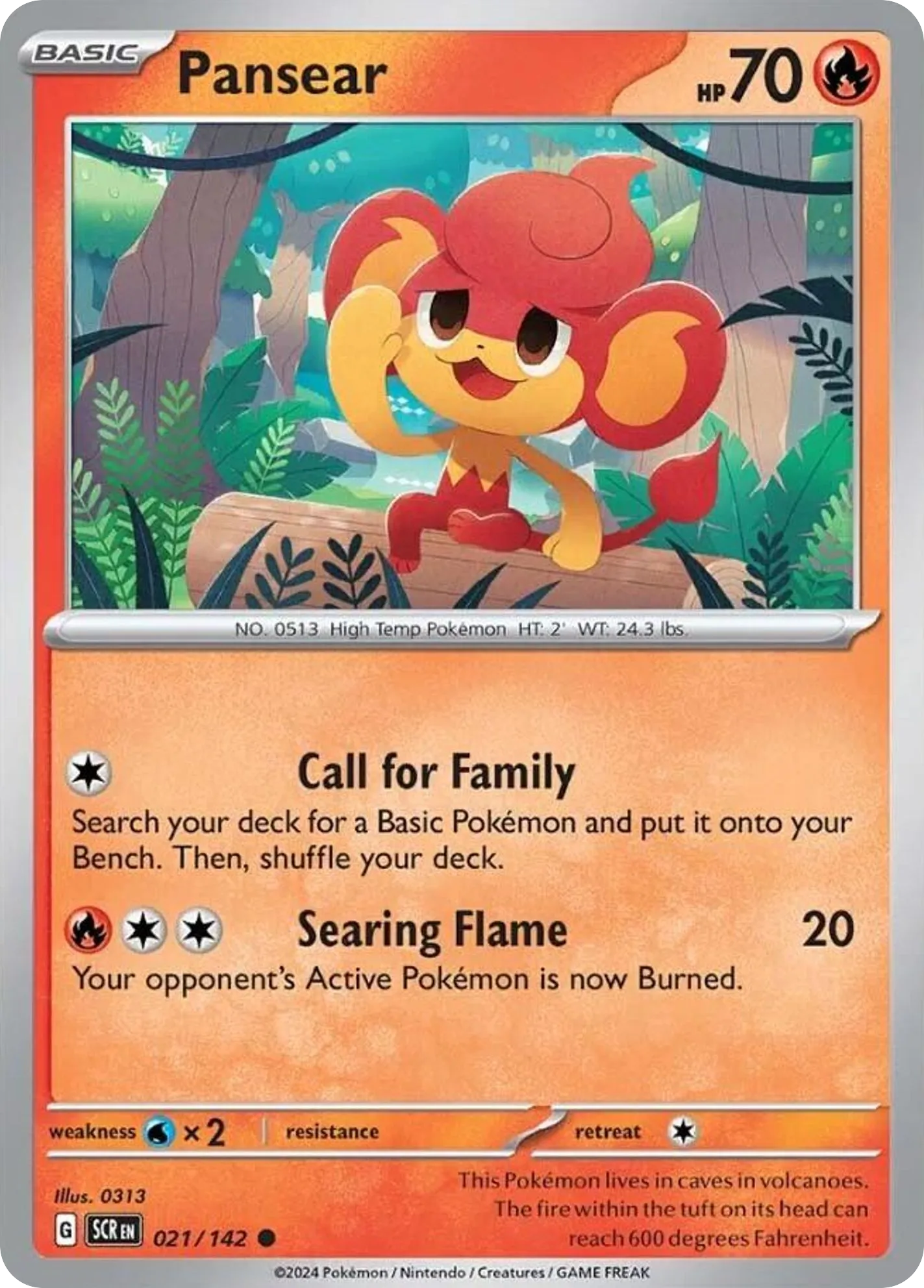 2024 Stellar Crown Pansear Common #021/142 Common card image