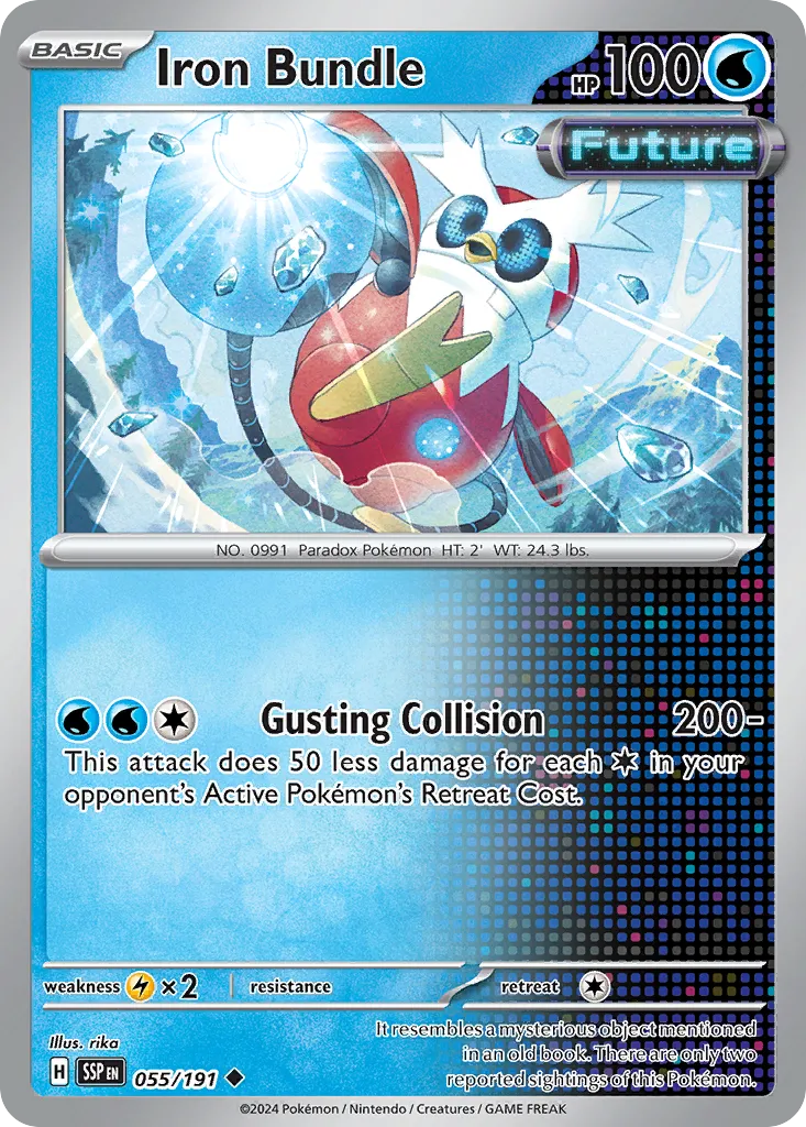 2024 Surging Sparks Iron Bundle Uncommon #055/191 Uncommon card image