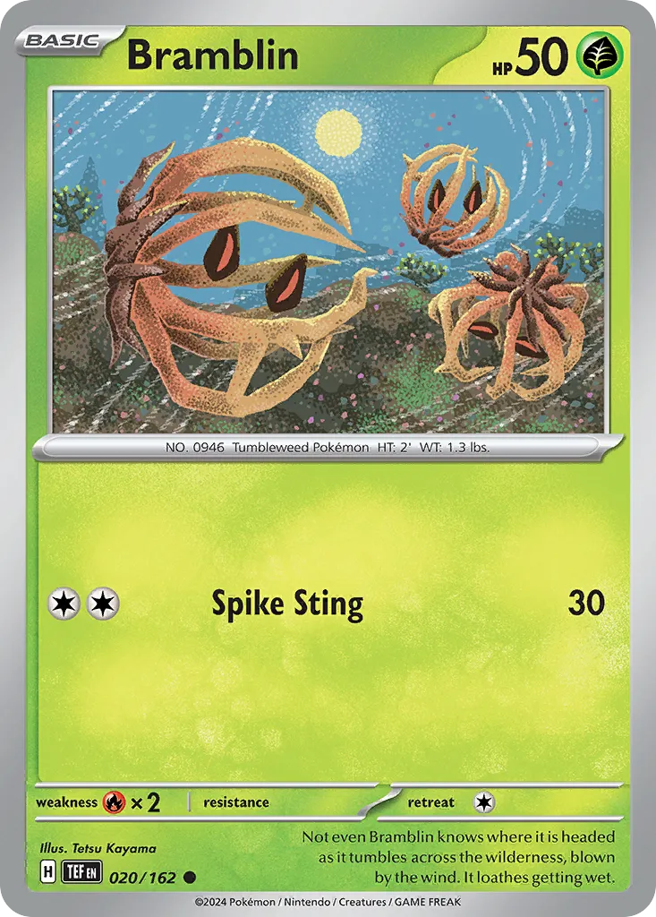 2024 Temporal Forces Bramblin Common #020/162 Common card image
