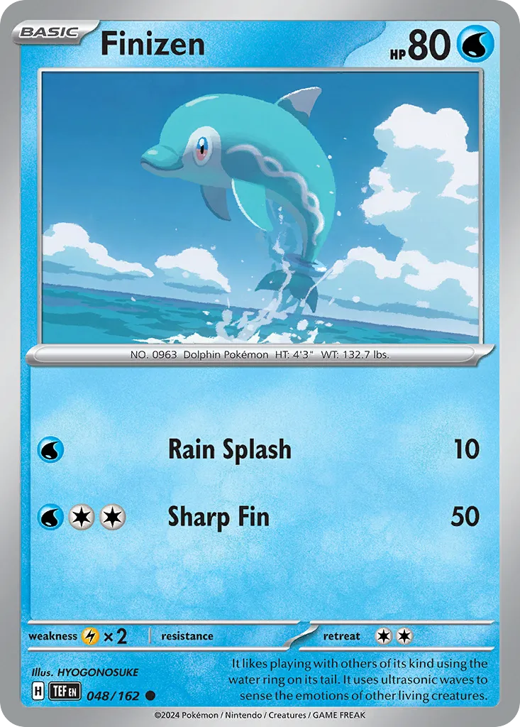2024 Temporal Forces Finizen Common #048/162 Common card image