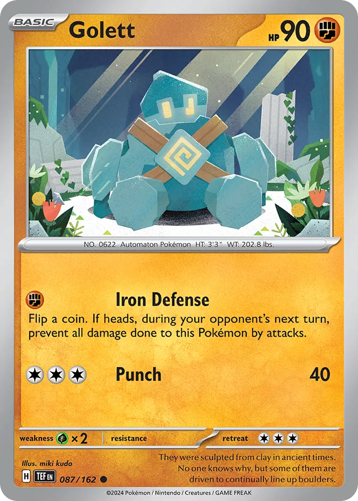 2024 Temporal Forces Golett Common #087/162 Common card image