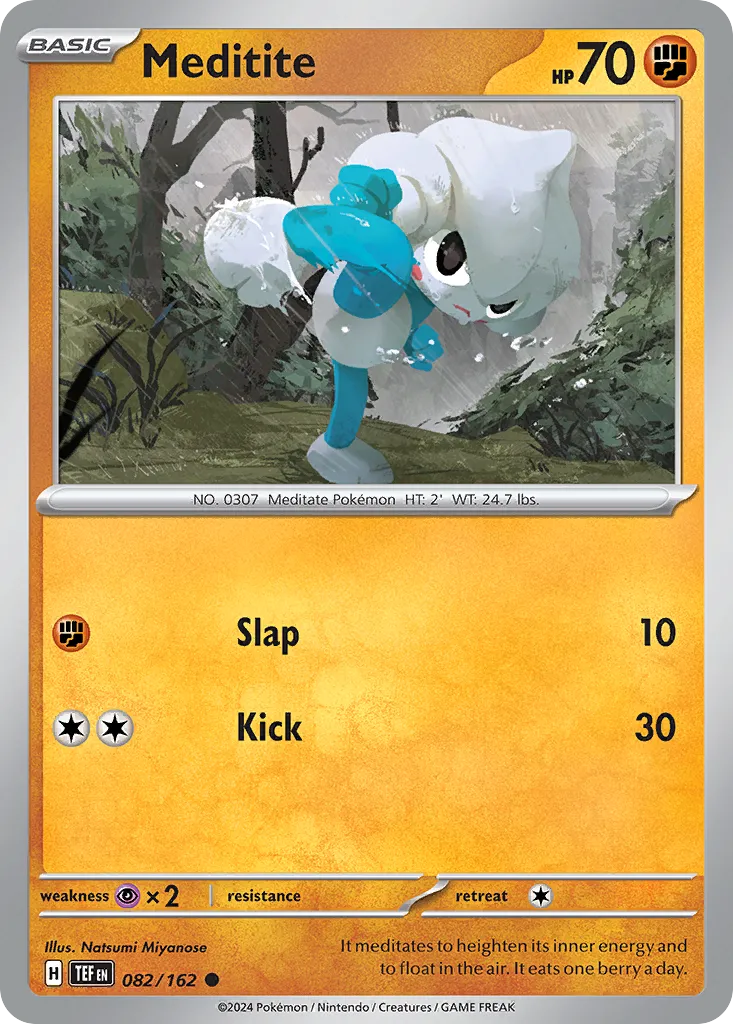 2024 Temporal Forces Meditite Common #082/162 Common card image