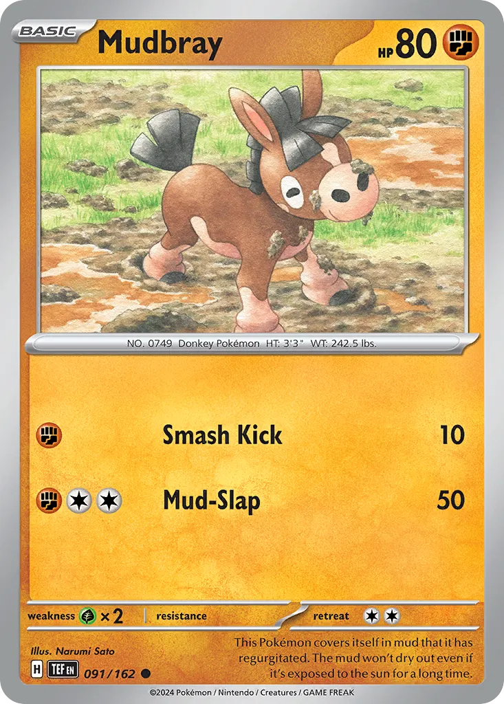 2024 Temporal Forces Mudbray Common #091/162 Common card image