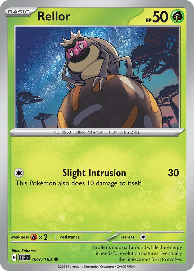 2024 Temporal Forces Rellor Common #023/162 Common card image