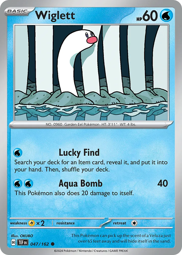 2024 Temporal Forces Wiglett Common #047/162 Common card image