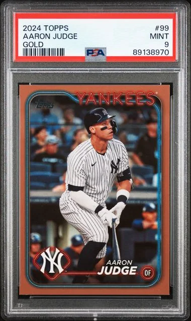 2024 Topps Aaron Judge Gold #99 card image