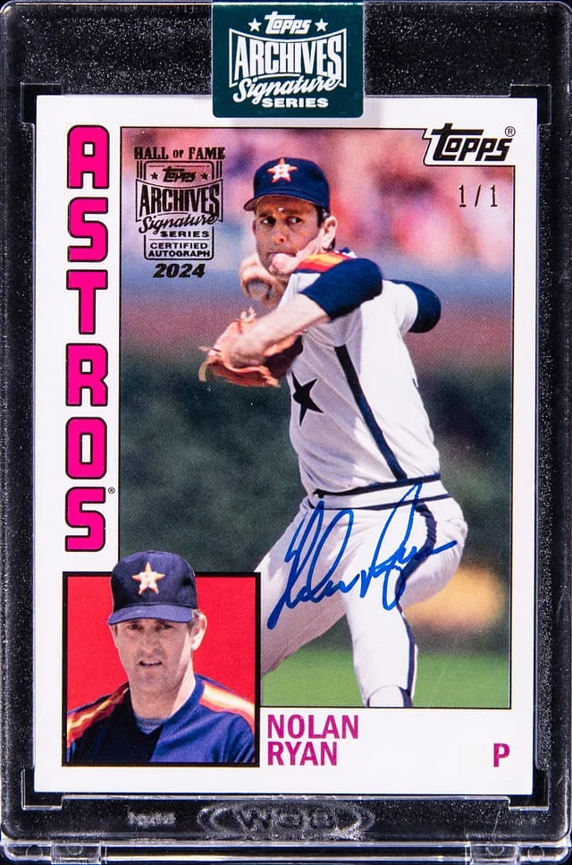 2024 Topps Archives Signature Series Nolan Ryan #187 card image