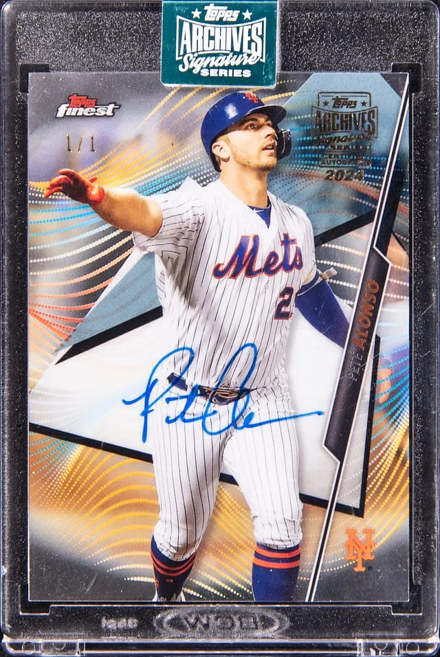 2024 Topps Archives Signature Series Pete Alonso #62 card image