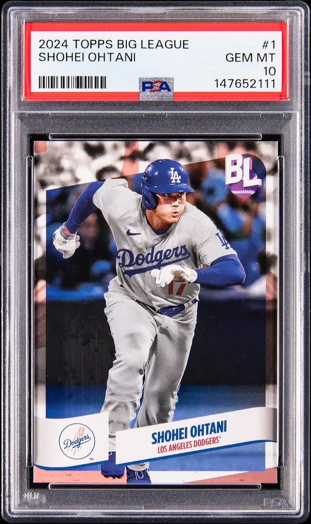 2024 Topps Big Shohei Ohtani League #1 card image