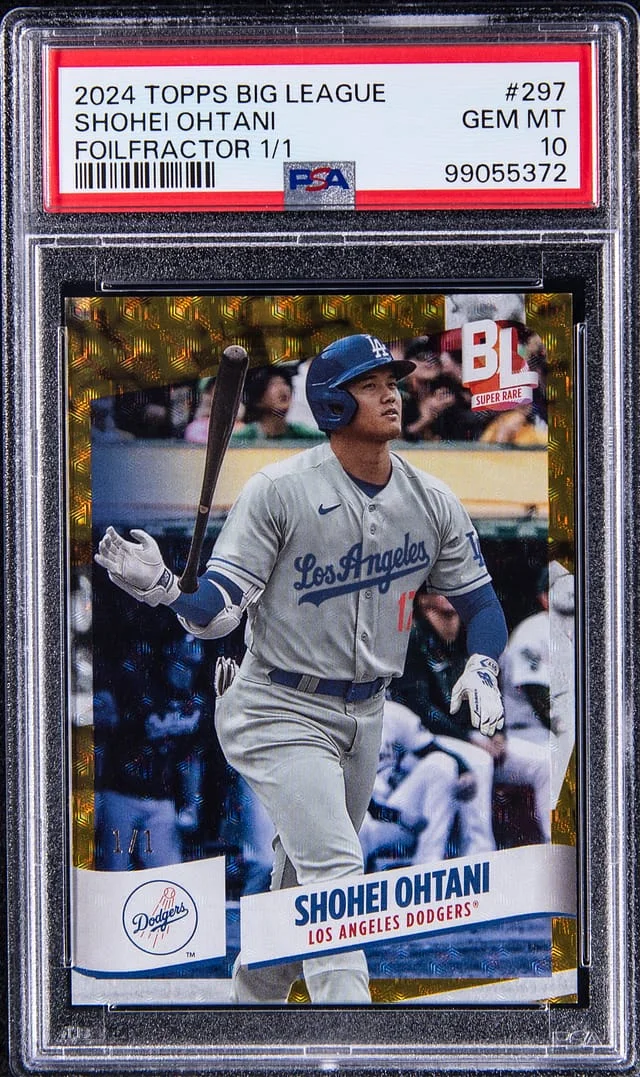 2024 Topps Big Shohei Ohtani League Foilfractor #297 card image