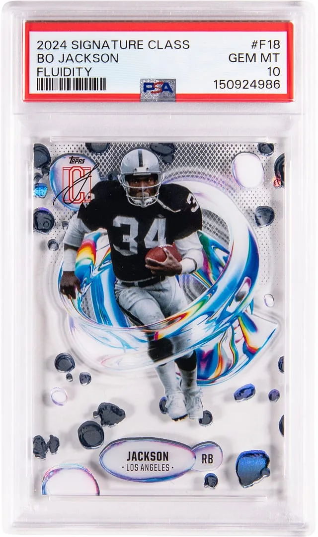 2024 Topps Bo Jackson Signature Class Fluidity #F-18 card image