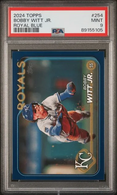 2024 Topps Bobby Witt Jr. Gold Foil #254 card image