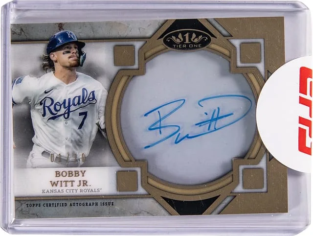 2024 Topps Bobby Witt Jr. Tier One Clear One Autograph #C1A-BW card image