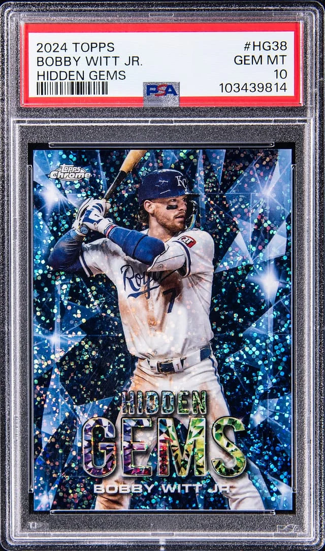 2024 Topps Bobby Witt Jr. Hidden Gems #HG38 card image