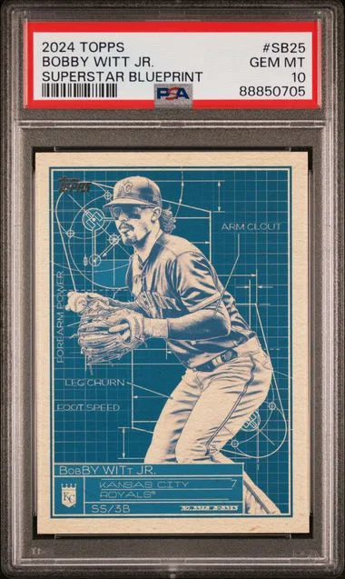 2024 Topps Bobby Witt Jr. Superstar Blueprint #SB25 card image