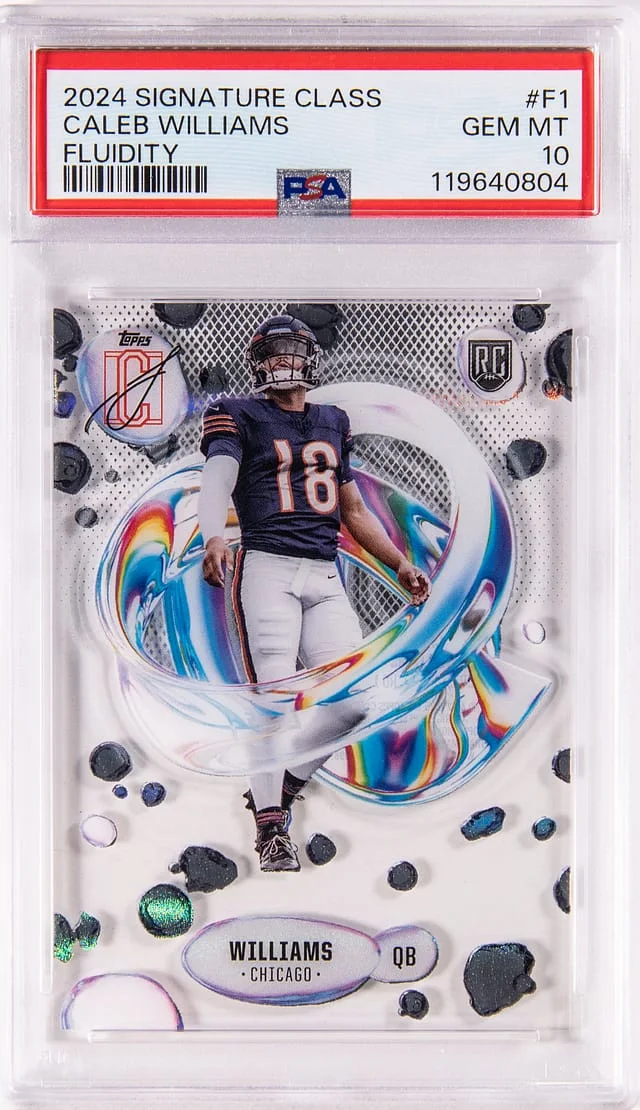 2024 Topps Caleb Williams Signature Class Fluidity #F1 card image